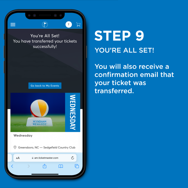 Mobile Ticketing Help Wyndham Championship